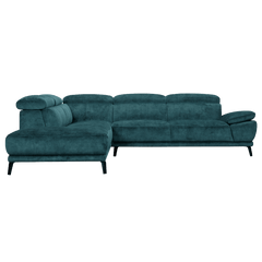 Freda Sofa / Adjustable Headrest + Armrest / Fabric