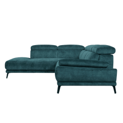 Freda Sofa / Adjustable Headrest + Armrest / Fabric