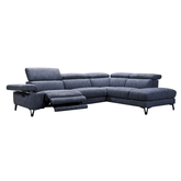 Lisette Sofa / Power Incliner + Adjustable Headrest / Fabric
