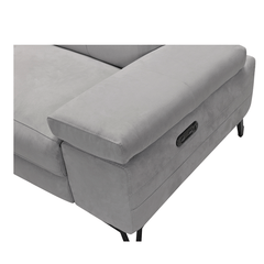 Lisette Sofa / Power Incliner + Adjustable Headrest / Fabric