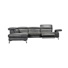 Lisette Sofa / Power Incliner + Adjustable Headrest / Full Leather