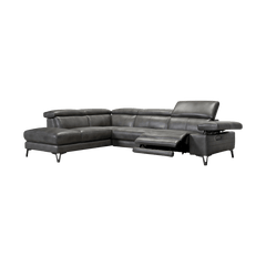Lisette Sofa / Power Incliner + Adjustable Headrest / Full Leather