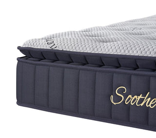 Soothe Night 12'' Ice Silk Pocketed Spring Cooling Mattress 