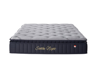 Soothe Night 12'' Ice Silk Pocketed Spring Cooling Mattress 