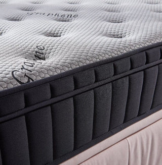 Stress Relief 11'' Ice Silk Pocketed Spring Cooling Mattress 