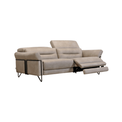 Sylvaine Sofa / Power Incliner + Adjustable Headrest / Fabric