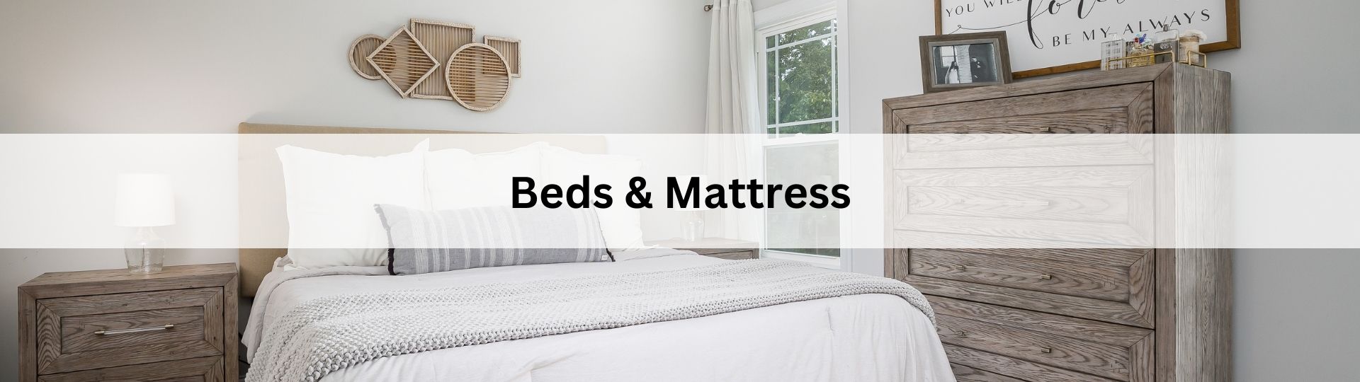 BEDS & MATTRESS