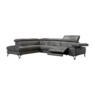 Lisette Sofa / Power Incliner + Adjustable Headrest / Full Leather