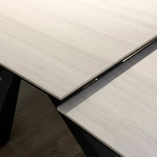 Armelle Rectangular Sintered Stone Extendable Dining Table Casa Concetto Singapore