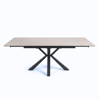 Armelle Rectangular Sintered Stone Extendable Dining Table Casa Concetto Singapore