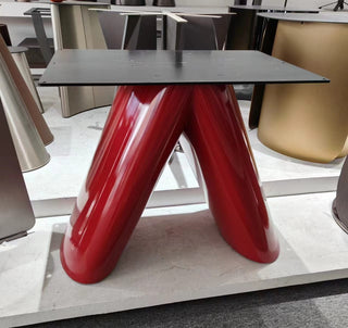 Base | Dining Table Paura - Carboon Steel Casa Concetto Singapore