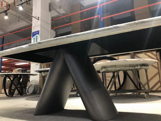 Base | Dining Table Paura - Stainless Steel Casa Concetto Singapore