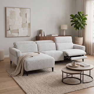 Chantelle Fabric Sofa / Zero-Wall Mechanism Power Incliner / Fabric Casa Concetto Singapore