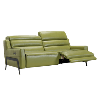 Clifton Sofa / Power Incliner + Adjustable Headrest / Full Leather 