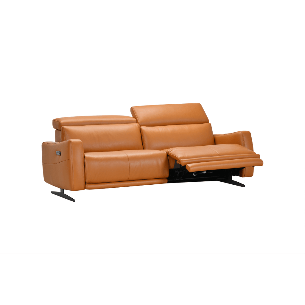 Valeriano Sofa | Power Incliner in Full Leather - Casa Concetto