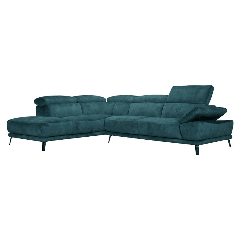 Freda Sofa / Adjustable Headrest + Armrest / Fabric Casa Concetto Singapore