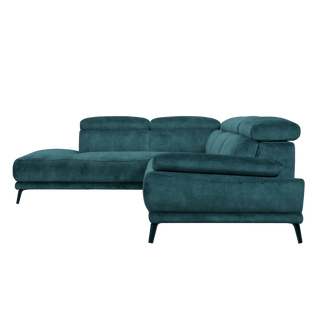 Freda Sofa / Adjustable Headrest + Armrest / Fabric 