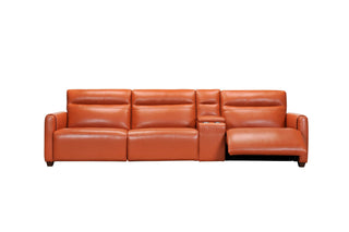 Gloria Sofa / Power Recliner / Full Leather 