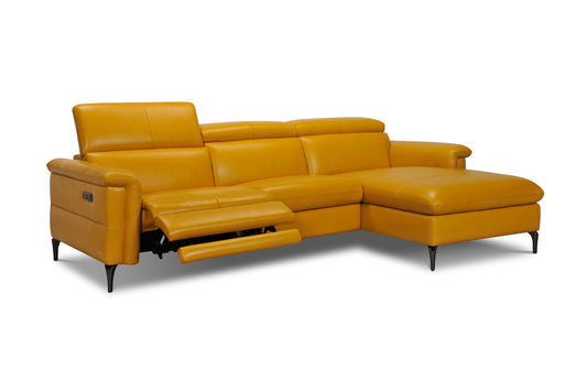 Harris Sofa / Power Incliner +  Adjustable Headrest / Full Leather 