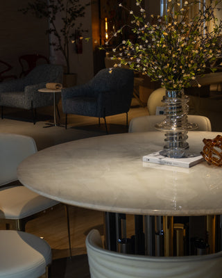Ice Age / Luxury Stone - Round Table Top Casa Concetto Singapore