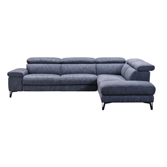 Lisette Sofa / Power Incliner + Adjustable Headrest / Fabric 