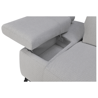 Lisette Sofa / Power Incliner + Adjustable Headrest / Fabric 