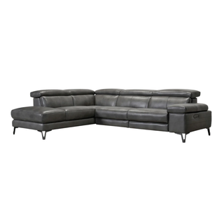 Lisette Sofa / Power Incliner + Adjustable Headrest / Full Leather Casa Concetto Singapore