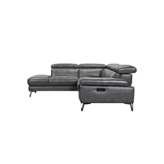 Lisette Sofa / Power Incliner + Adjustable Headrest / Full Leather 