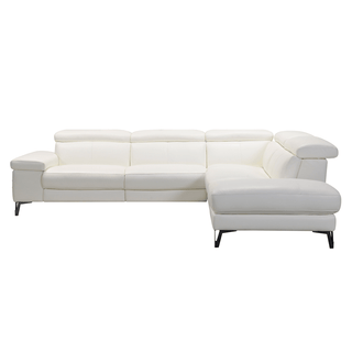 Lisette Sofa / Power Incliner + Adjustable Headrest / Full Leather 