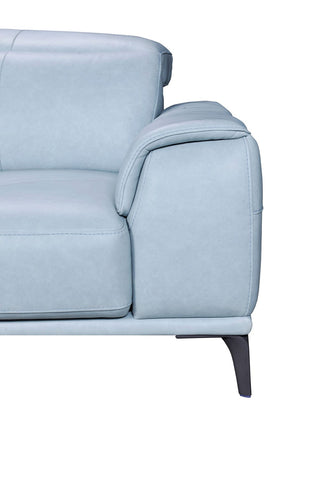 Marcus Sofa / Power Sliding + Adjustable Headrest / Full Leather 