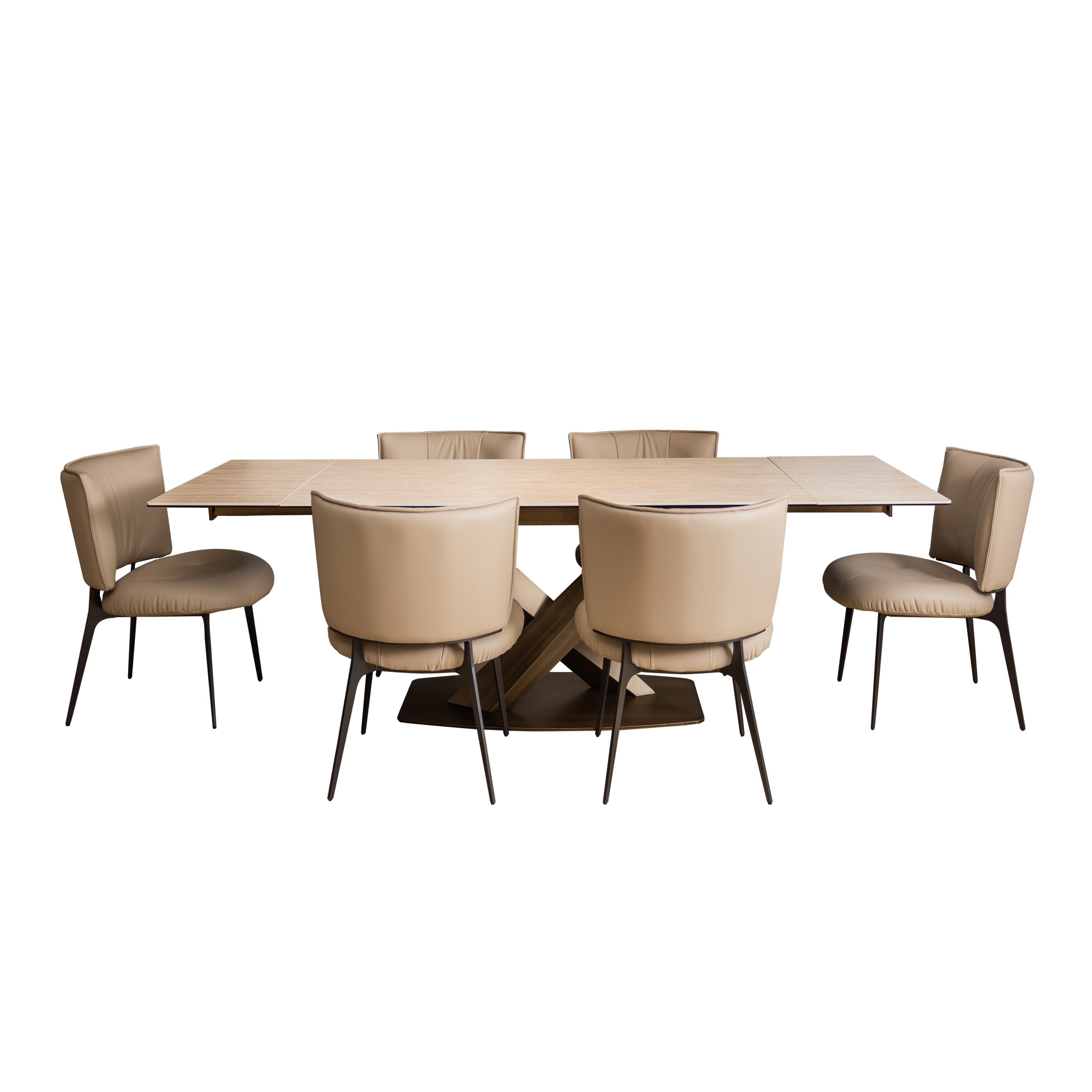 Morgan Extendable Dining Table / Sintered Stone Casa Concetto Singapore