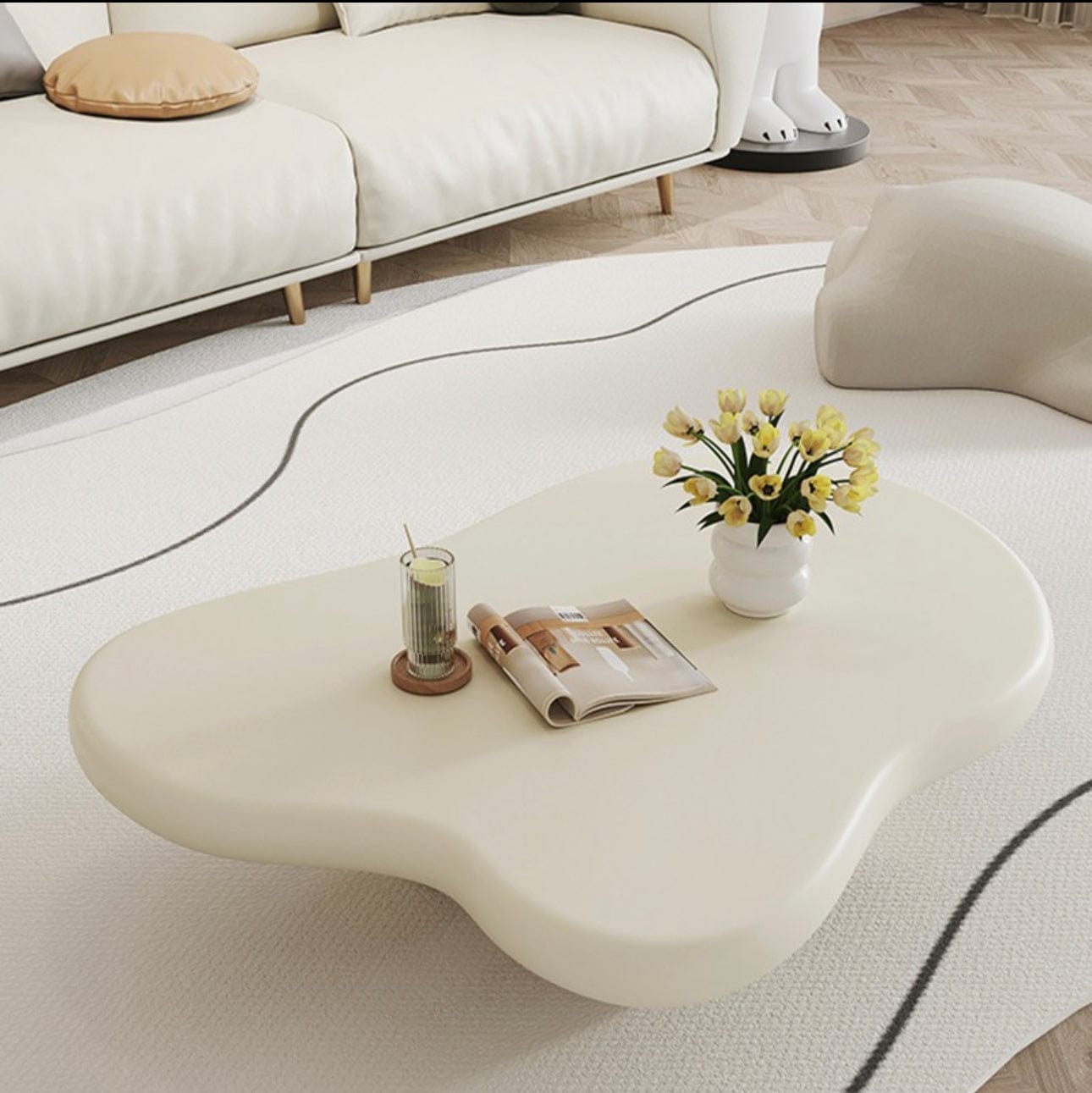 Nubes Coffee Table 123*89*31cm Casa Concetto Singapore