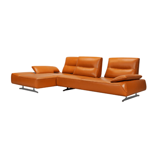 Olwin Sofa / Sliding-Back / Full Leather Casa Concetto Singapore