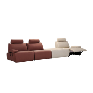 Orazio Sofa / Power Sliding Back-Rest + Incliner / Full Leather Casa Concetto Singapore