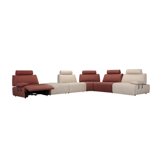 Orazio Sofa / Power Sliding Back-Rest + Incliner / Full Leather Casa Concetto Singapore