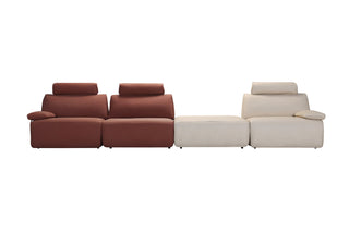 Orazio Sofa / Power Sliding Back-Rest + Incliner / Full Leather Casa Concetto Singapore