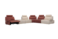 Orazio Sofa / Power Sliding Back-Rest + Incliner / Full Leather Casa Concetto Singapore