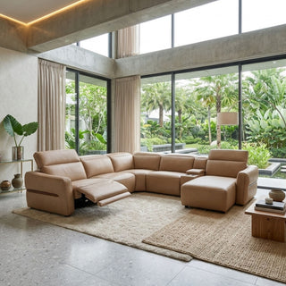 Orville Sofa / Power Headrest + Incliner / Full Leather Casa Concetto Singapore