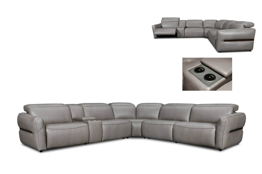 Orville Sofa / Power Headrest + Incliner / Full Leather Casa Concetto Singapore
