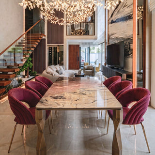 Owns The Sea Luxury Stone Dining Table Casa Concetto Singapore