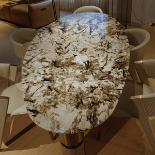 Pandora Ⅱ Dining Table / Luxury Stone 