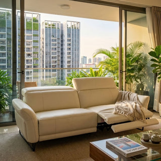 Salvio Sofa / Power Incliner / Full Leather Casa Concetto Singapore