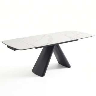 Shenton Extendable Sintered Stone Dining Table Casa Concetto Singapore
