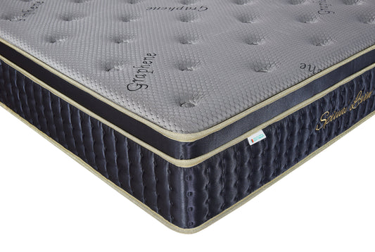 Spinal Lovin 13'' Ice Silk Pocketed Spring Cooling Mattress Casa Concetto Singapore