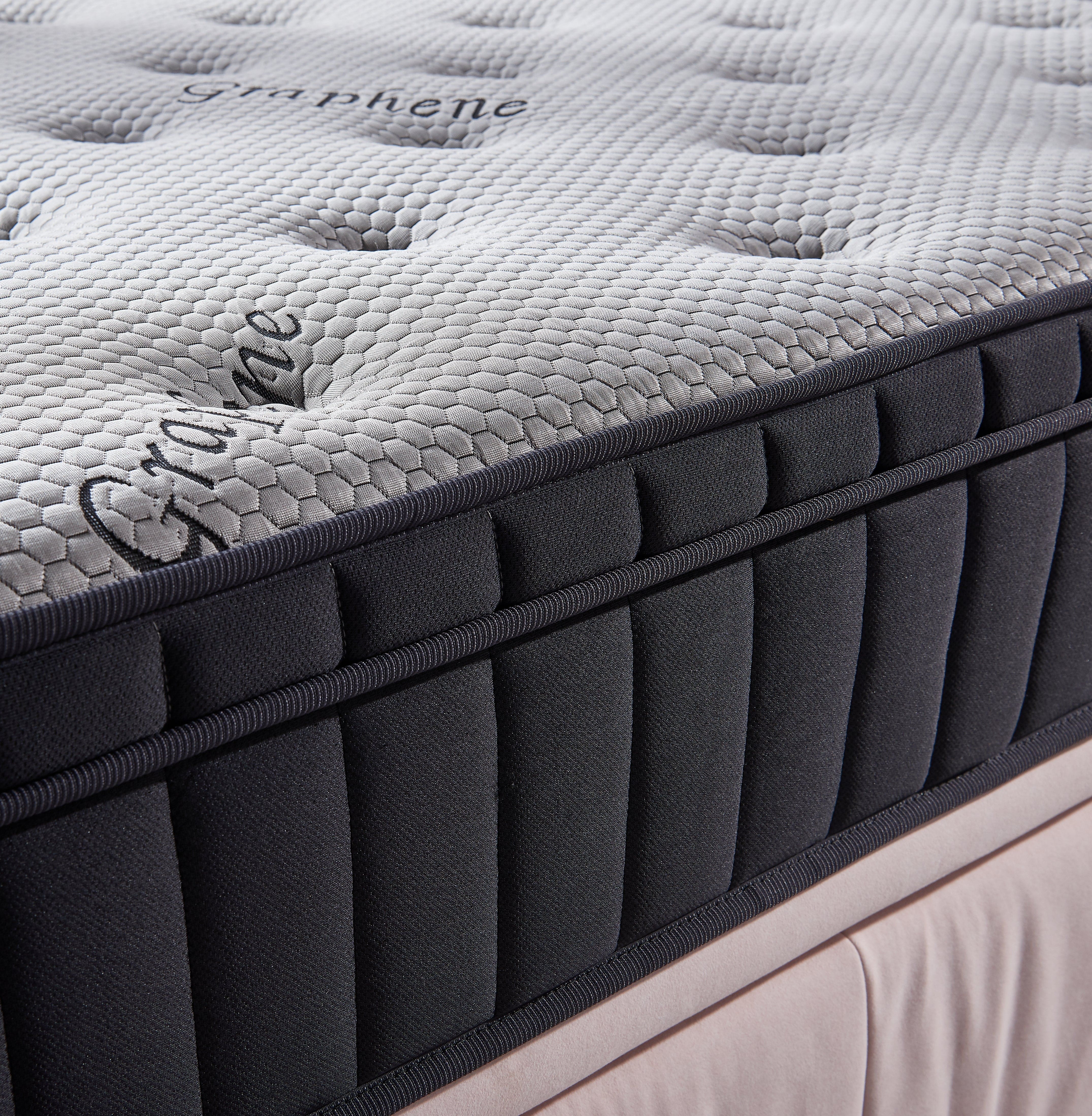 Stress Relief 11'' Ice Silk Pocketed Spring Cooling Mattress Casa Concetto Singapore