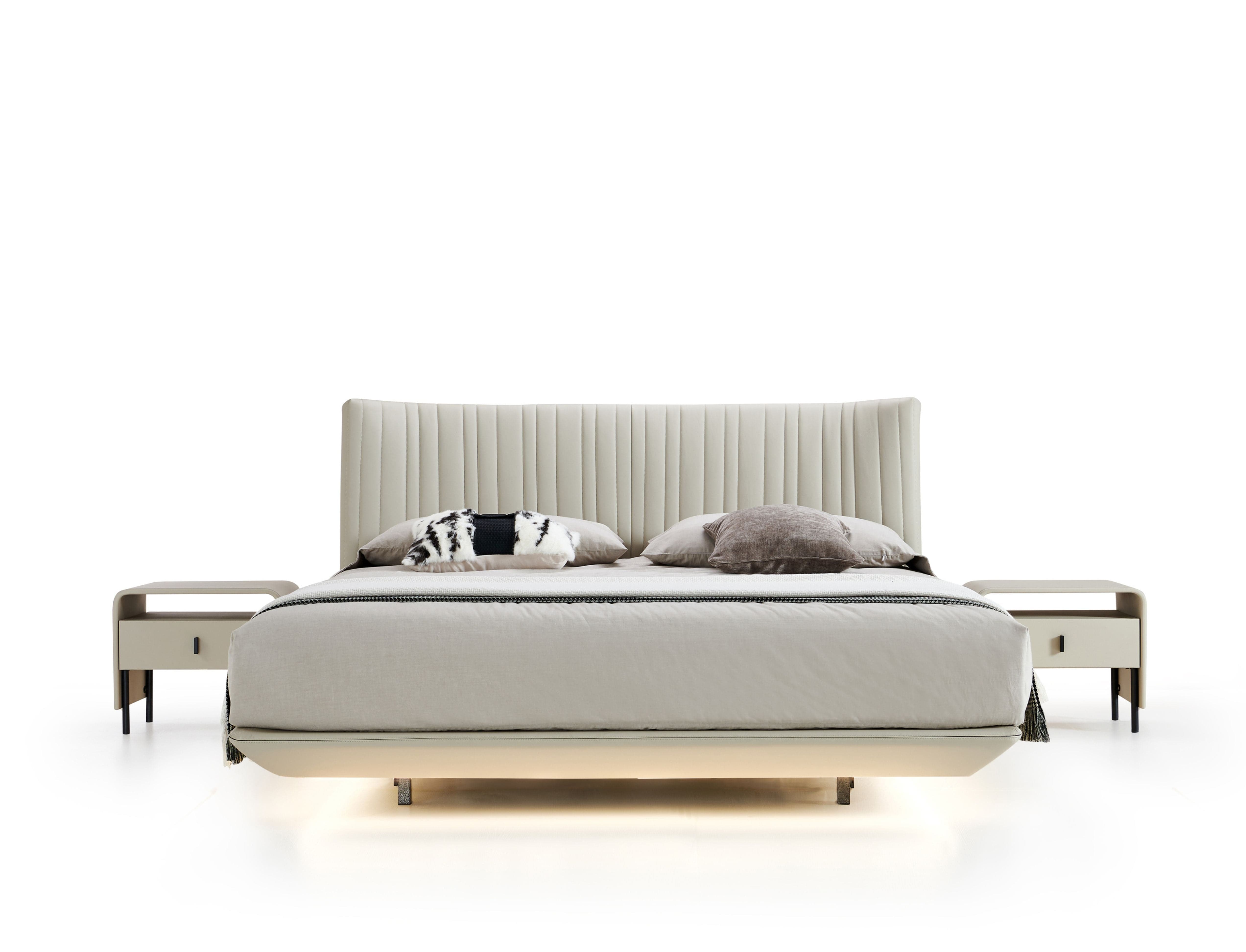 Valeria Designer Bedframe with LED Casa Concetto Singapore