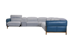 Wilmer Sofa / Power Incliner + Adjustable Headrest / Fabric 