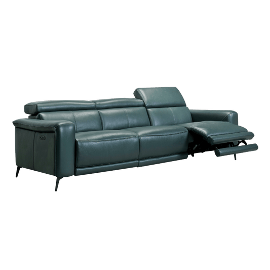 Yvette Sofa / Power Incliner + Adjustable Headrest / Full Leather Casa Concetto Singapore