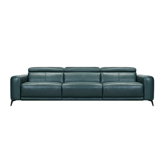 Yvette Sofa / Power Incliner + Adjustable Headrest / Full Leather 