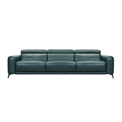 Yvette Sofa / Power Incliner + Adjustable Headrest / Full Leather 